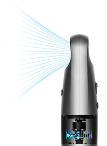 Portable Sylph Hair Dryer With Heat Control رمادي/ وردي/ أسود 150غم