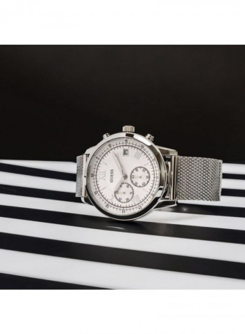 Men's Water Resistant Stainless Steel Analog Watch W1112G1