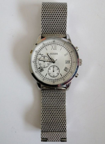 Men's Water Resistant Stainless Steel Analog Watch W1112G1