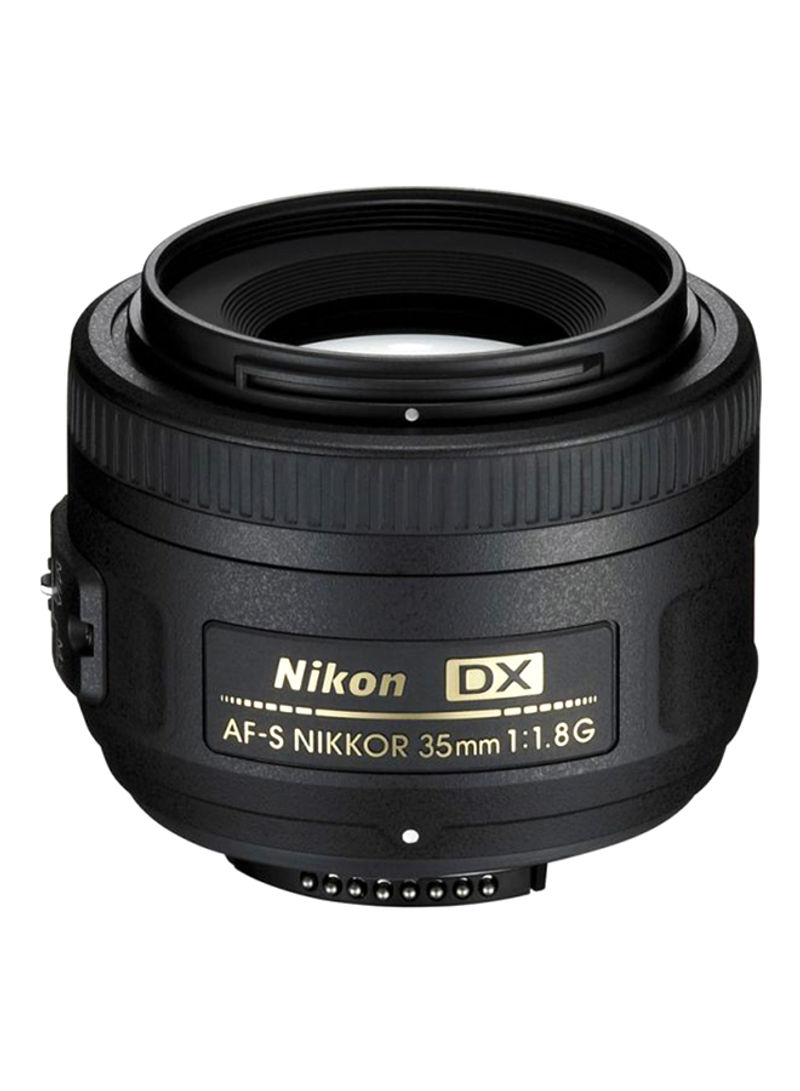 AF-S DX 35mm f/1.8G Camera Lens Black