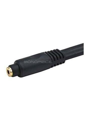 Over-Ear Headphone With Y-Adapter Black