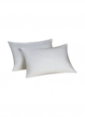 2-Piece Bed Pillow Set White 20x28inch