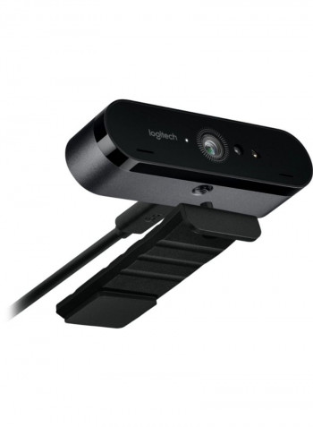 4K Pro Webcam 2.54x2.54x10.16cm Black