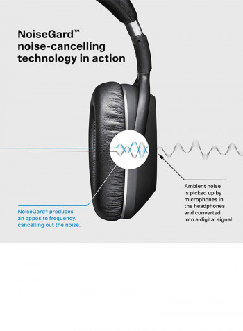 PXC 550 Wireless Over-Ear Headphones Black