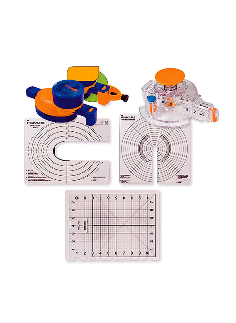 Oval And Circle Cutter Set Multicolour