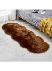 Anti-Skid Soft Area Rug Brown One Size