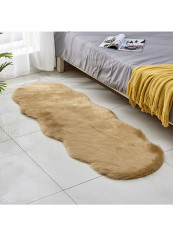 Living Room Floor Rug Brown One Size