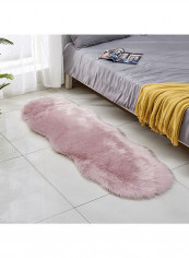 Soft Fluffy Area Rugs Pink