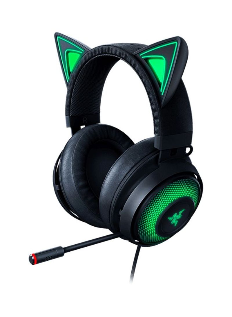Kraken Ultralight Over-Ear Gaming Headphones Black/Green