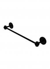 Orbit One Collection Twist Accents Towel Bar Black 24inch
