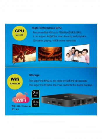 Android Set Top Box TX5 PRO Black