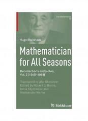 Mathematician For All Seasons Hardcover English by Hugo Steinhaus