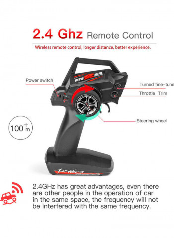 1/14 Scale RC Toy Car with 3-Battery