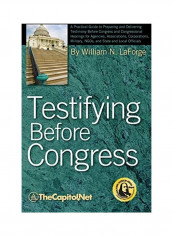 Testifying Before Congress Hardcover