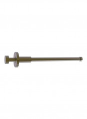 Pullout Garment Rod Silver 10inch