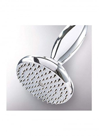 Stainless Steel Tenderizer Tool Silver 5.5x3.4x12.9inch
