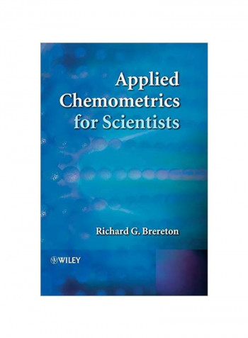 Applied Chemometrics For Scientists Hardcover English by Richard G. Brereton - 16 April 2007