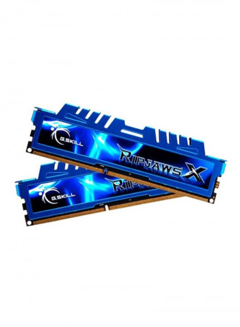 2-Piece Ripjaws X Series DDR3 2400 SDRAM Set 8GB Blue