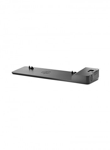 Ultra Slim Docking Station 4.2x14.5x1.7inch Black
