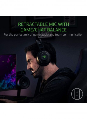 Nari Wired/Wireless Gaming Headset With THX Spatial Audio, RZ04-02680100-R3M1 Black