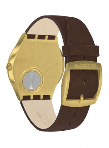 Men's Skin Suit Water Resistant Analog Watch SS07G100