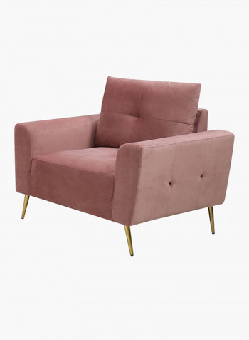 Turin Single Seater Sofa Blush Pink