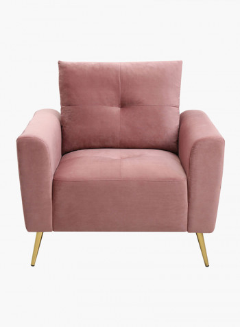 Turin Single Seater Sofa Blush Pink