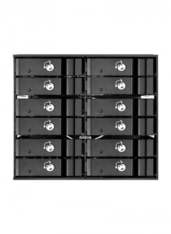 Front Bay Hot-Swappable Hard Drive Enclosure 1GB Black