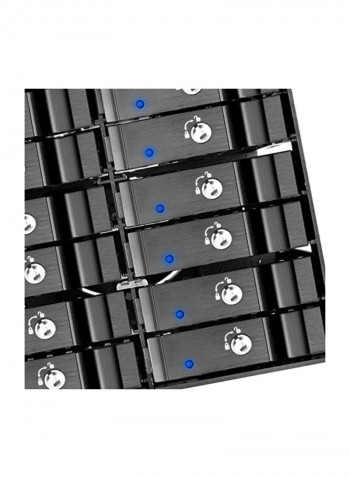 Front Bay Hot-Swappable Hard Drive Enclosure 1GB Black