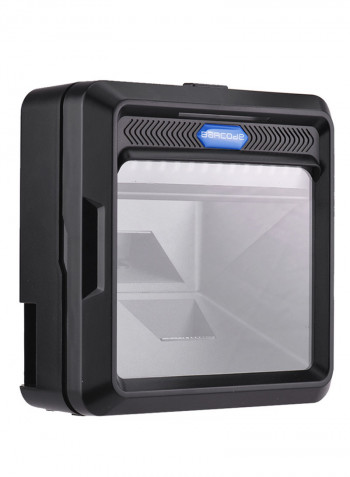 High Speed 1D 2D QR Code USB Interface Barcode Scanner 29.20 x 10.00 x 21.90سم أسود