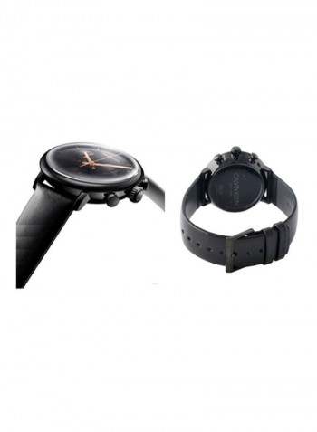 Men's Highnoon Leather Analog Watch K8M274-CB