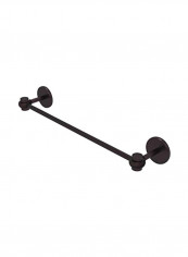 Satellite Orbit One Collection Twist Accents Towel Bar Black 18inch