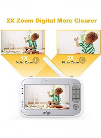 3-Piece Baby Video Monitor And Camera Set