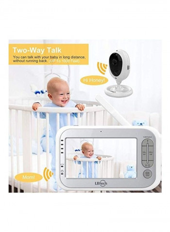 3-Piece Baby Video Monitor And Camera Set