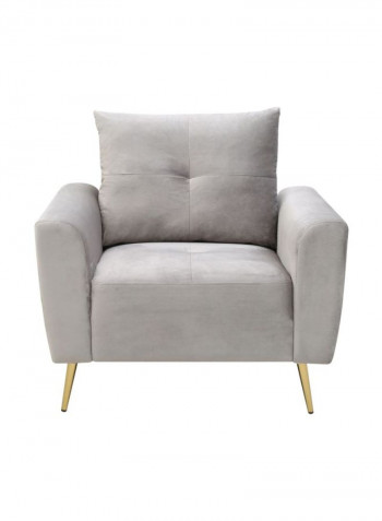 Turin Single Seater Sofa Grey