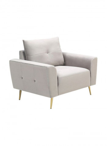 Turin Single Seater Sofa Grey