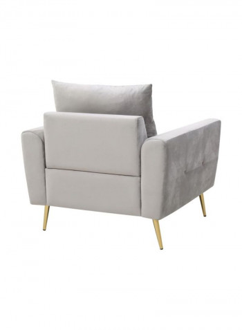 Turin Single Seater Sofa Grey