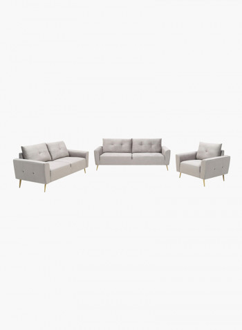 Turin Single Seater Sofa Grey