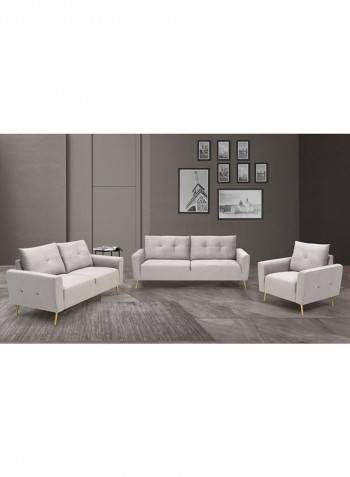 Turin Single Seater Sofa Grey