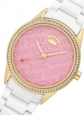 Women's Trend Ceramic Analog Wrist Watch JC1172PKWT