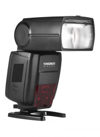 Wireless TTL Speedlite Flash With Battery And Battery Charger 23.5x10x17.3centimeter Black