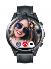 THOR 5 PRO Quad Core Processor Fitness Tracker Smartwatch Black