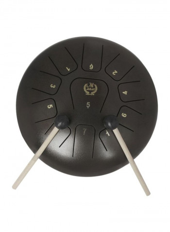 11-Tone Hand Pan Drum With Sticks