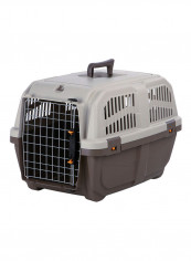 Skudo 6 Pet Transport Basket Grey/White XL