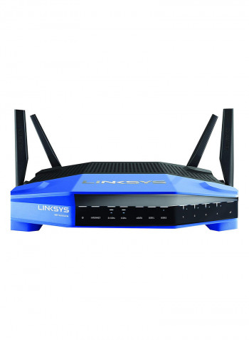 Open Source MU-MIMO Gigabit Wi-Fi Router 2.6 gbps Black/Blue