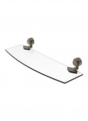 Venus Collection Glass Shelf Clear/Silver 18x5x2inch