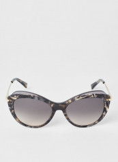 Women's Butterfly Sunglasses - Lens Size: 55 mm