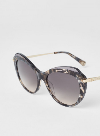 Women's Butterfly Sunglasses - Lens Size: 55 mm