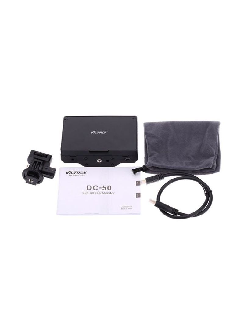 Clip-on LCD Monitor Black