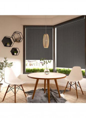 Single Comfort Blackout Roller Blind Grey 200x240cm